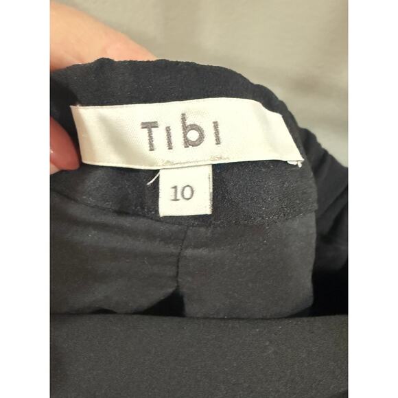 size 10 Tibi black off shoulder dress - Picture 3 of 5